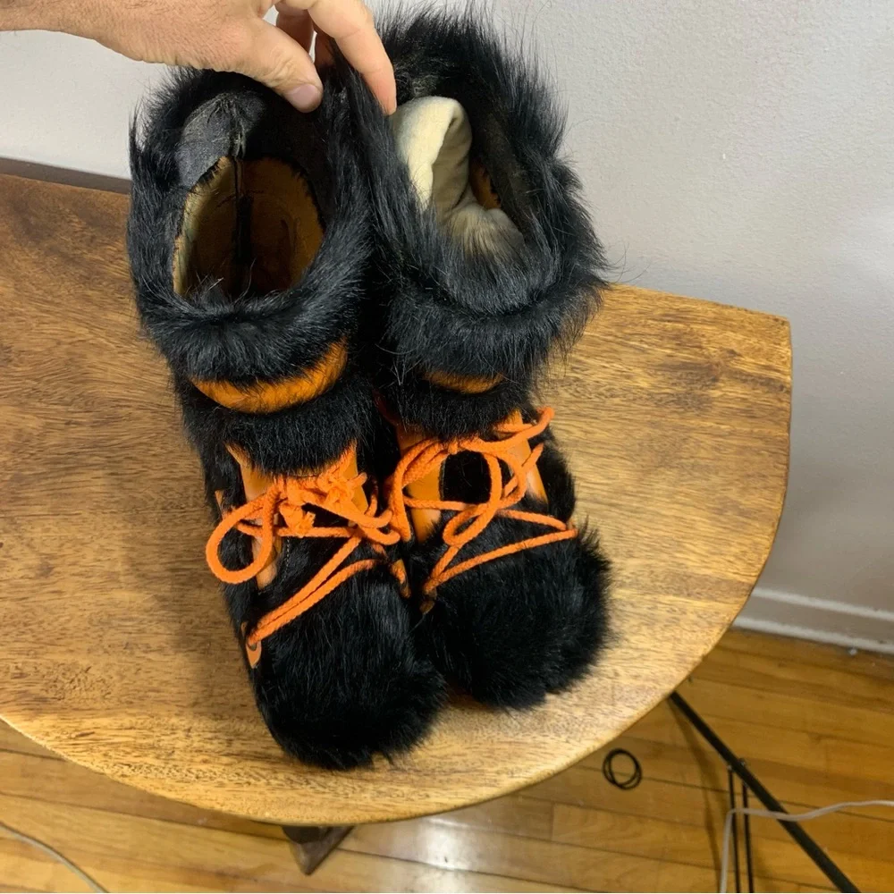 Mocatem Moccasins mukluks nap Gignac made in Canada hand made  Winter fur boots - Picture 4 of 13